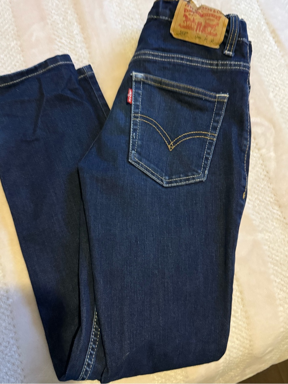 Levi's Kids Dark Blue Denim Jeans